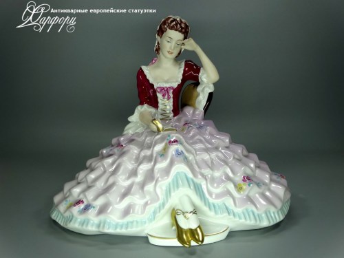 Купить фарфоровые статуэтки Royal Dux, Стихи, Чехословакия